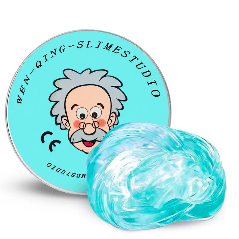 Reusable Liquid Crystal Putty Bouncy Slime Set DIY Stress Relief Handgum Playdough