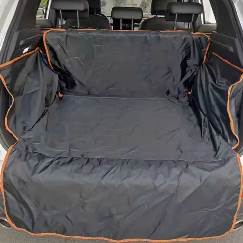 Waterproof Dog Car Seat Cover Hammock — Universal Rear Seat Protector for Small, Medium & Large Dogs, 185 x 105 x 38 cm (73 x 41 x 15 in)