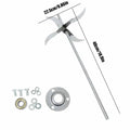 4 & 6-Blade Drill-Mounted Fruit & Vegetable Crusher Attachment for Grass and Poultry Feed