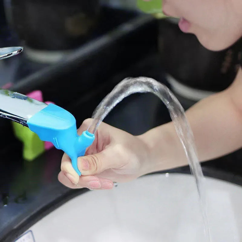 Silicone Faucet Extender – Universal Sink Spout Extender for Kids, Bathroom & Kitchen