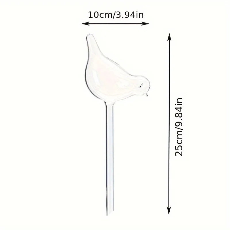 5-Pack Bird-Shaped Self-Watering Plant Globes, Automatic Drip Watering for Indoor Plants & Garden
