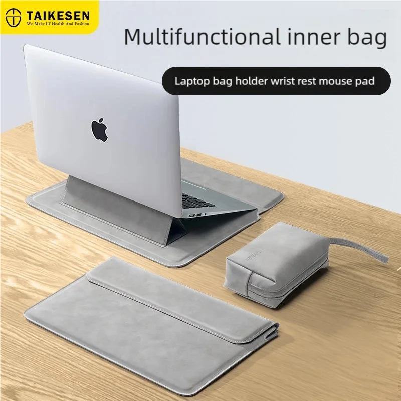 Laptop Sleeve PU Liner Bag — Fits 13, 13.6, 14, 15, 15.6 & 16-Inch (33–40.6 cm) Laptops and Notebooks, Unisex