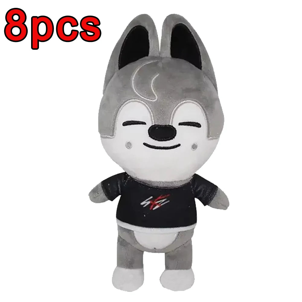 Kawaii 23 cm (9.1 in) Plush Stuffed Animal, Cute Cartoon Companion Toy & Room Decor Gift