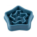 Large Dog Slow Feeder Bowl 500ml (17 fl oz) Cloud-Shaped Plastic Anti-Choke Slow Eating Bowl
