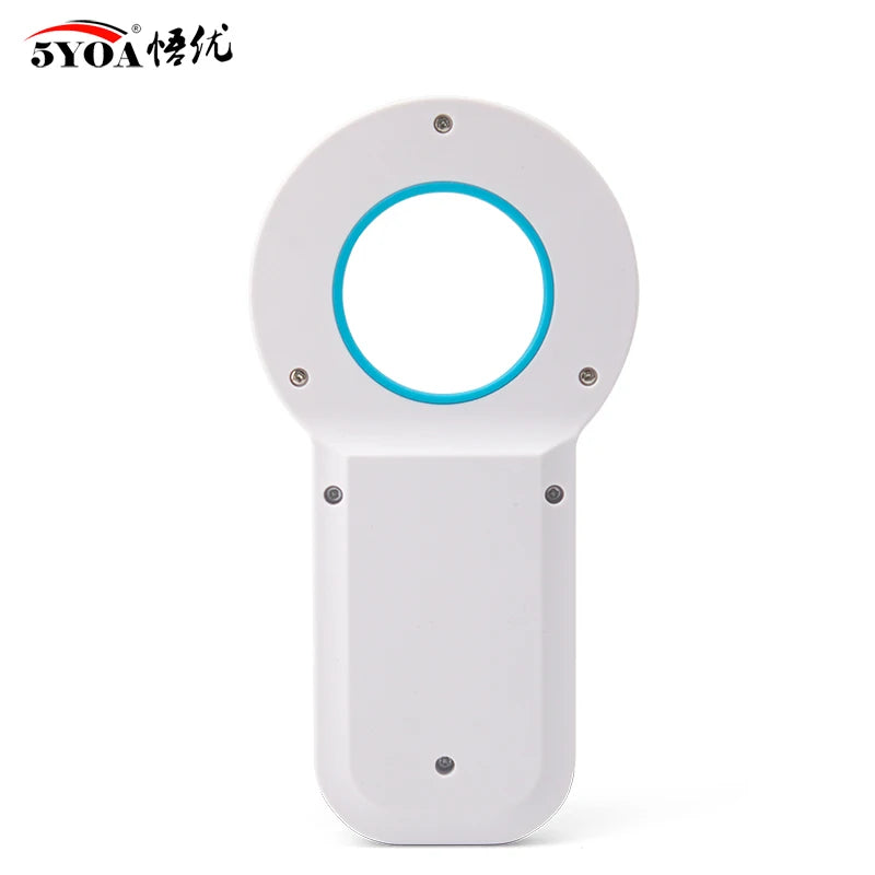 Handheld Pet Microchip Reader OLED — EMID & FDX-B (ISO11784/85) RFID Rechargeable Scanner for Dogs, Cats & Pigs