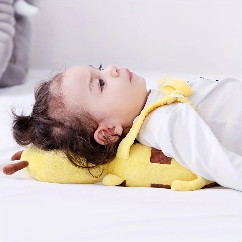 Little Bee Baby Head Protection Pillow Hat - Breathable Anti-Fall Safety Cap for Toddlers 1-3 Years
