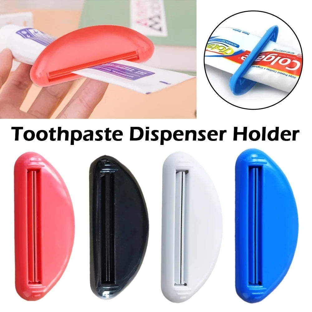 6-Pack Toothpaste Tube Squeezer – Manual Tube Winder & Dispenser for Toothpaste, Creams & Ointments, Bathroom Accessory