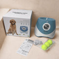 Automatic Dog Ball Launcher – Rechargeable USB Interactive Tennis Thrower, 5.8 cm Balls for Medium & Large Dogs