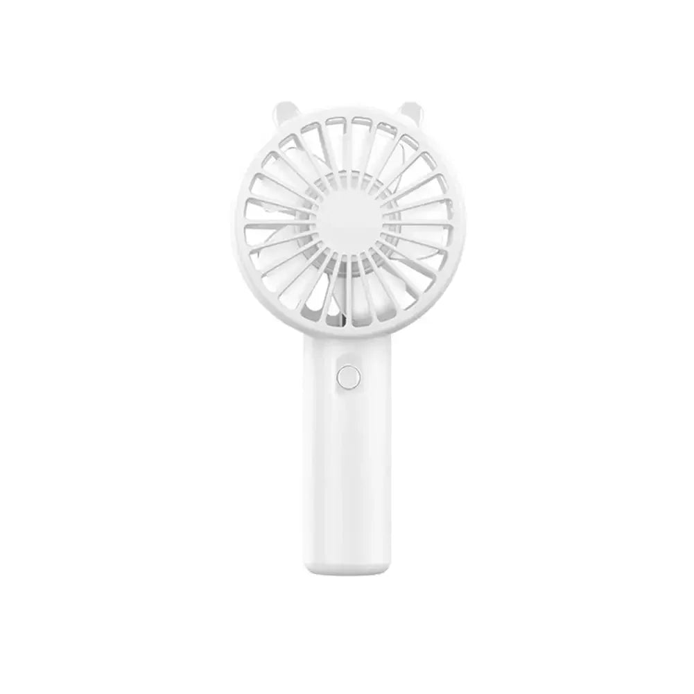 Mini USB Rechargeable Handheld Fan - Quiet Portable Cooling Fan for Desk & Travel (6.3 x 3.15 x 1.97 in / 16 x 8 x 5 cm)