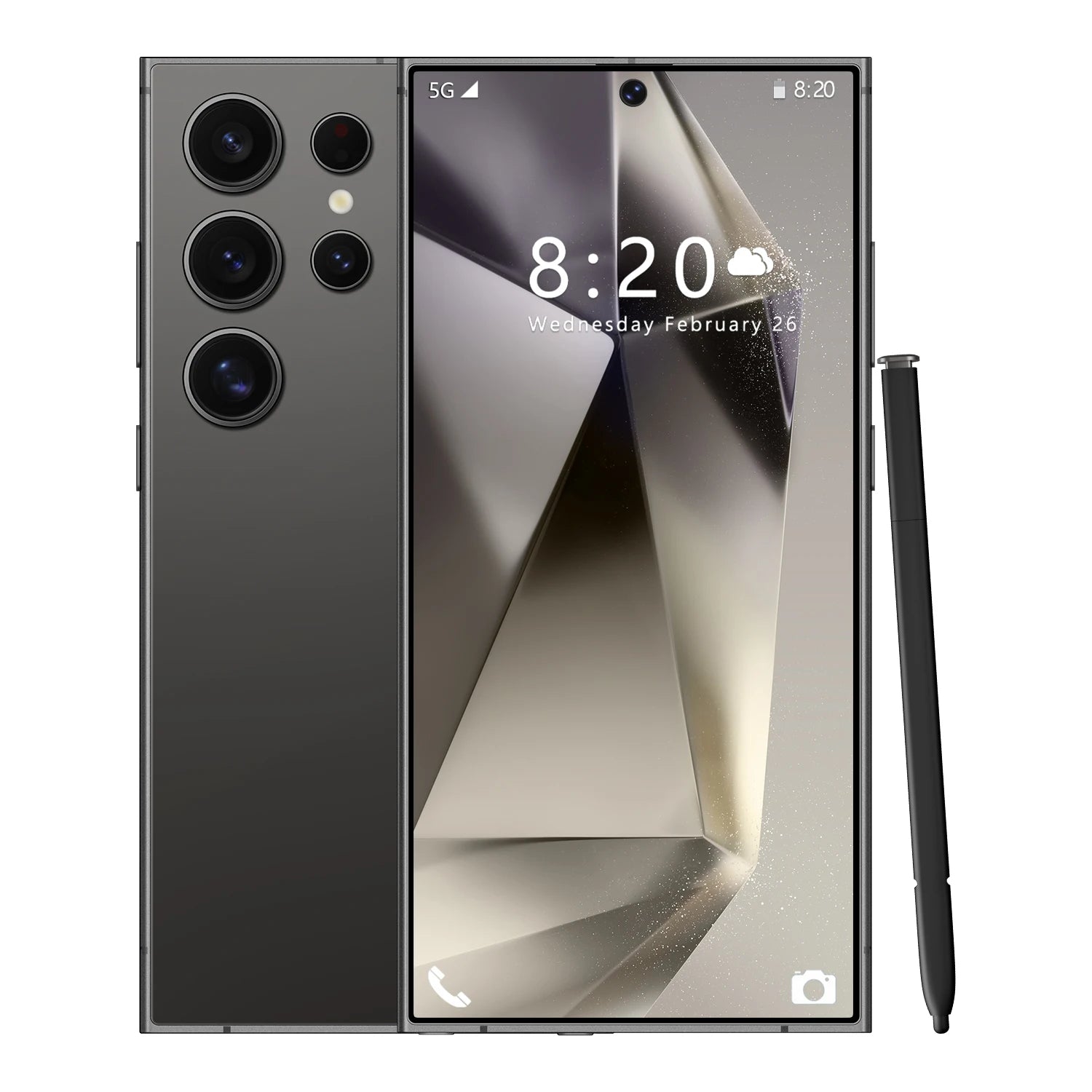 Android Smartphone 6.8-inch (17.3 cm) AMOLED, 8GB RAM, 256GB/512GB/1TB ROM, Dual SIM, 24MP Front & 48MP Rear, 5500mAh, Google Play