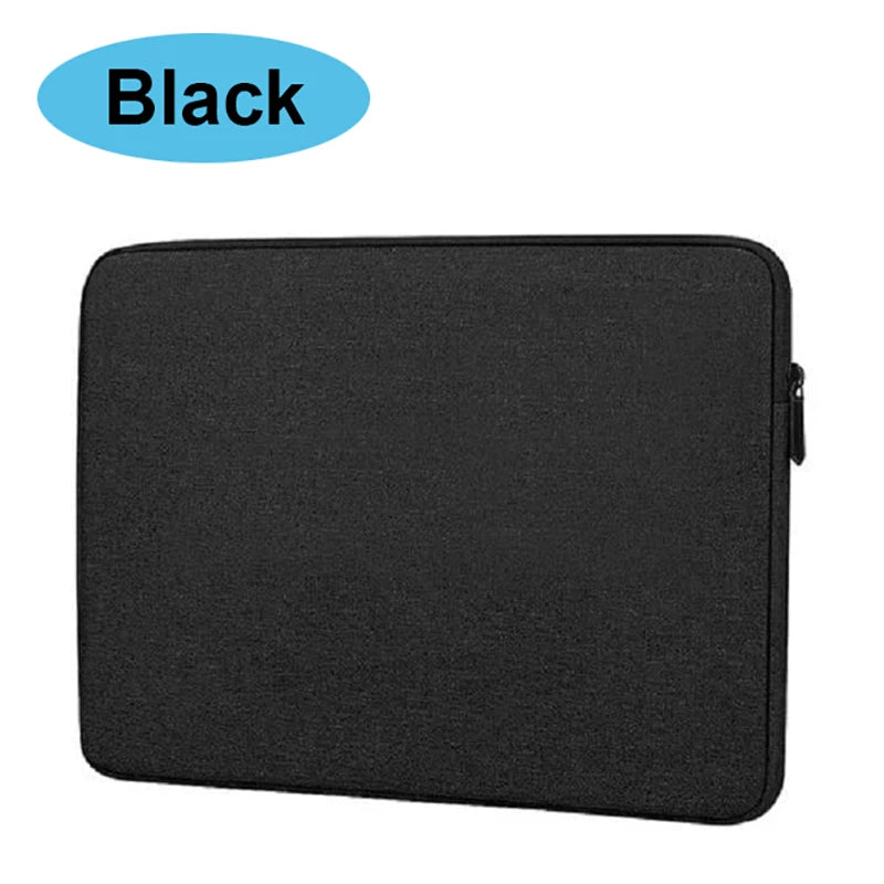 Waterproof Canvas Laptop Sleeve — Padded Protective Case for 11/12/13/14/15/15.6-inch (28–40 cm) Laptops