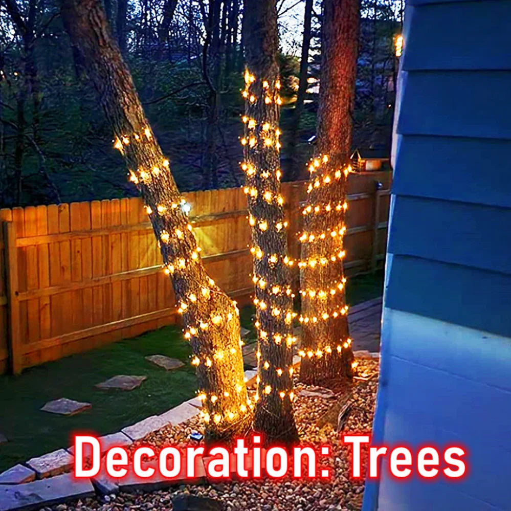 USB Powered Silver Wire Fairy Lights - Waterproof LED String Lights (1–20 m / 3.3–65.6 ft) Warm White Multicolor for Christmas, Wedding & Party