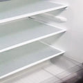 4-Pack EVA Refrigerator Shelf Liners 29 x 45 cm (11.4 x 17.7 in) Waterproof Washable Non-Slip Fridge & Drawer Mats
