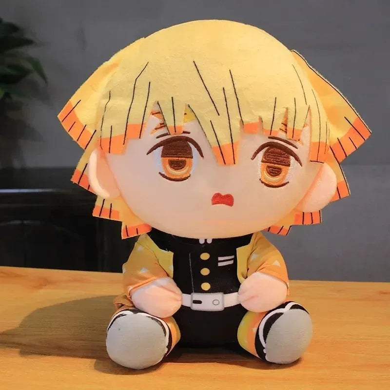 Demon Slayer Plush Doll 20 cm (8 in) - Tanjirou Nezuko Zenitsu Kyojuro Soft Anime Stuffed Toy Gift