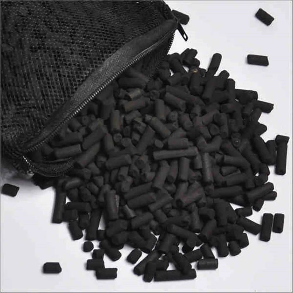 Activated Carbon Aquarium Filter Media 300g (10.6 oz) / 500g (17.6 oz), Canister Bio Filter for Fish Tanks, Marine & Freshwater