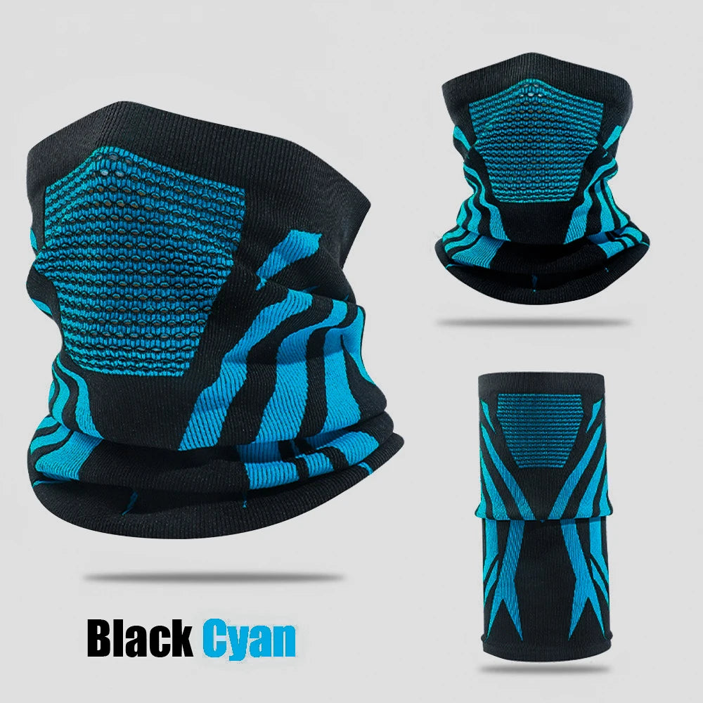Winter Thermal Neck Gaiter Balaclava – Breathable Elastic Face Mask for Skiing, Cycling, Running & Motorcycling (Unisex)