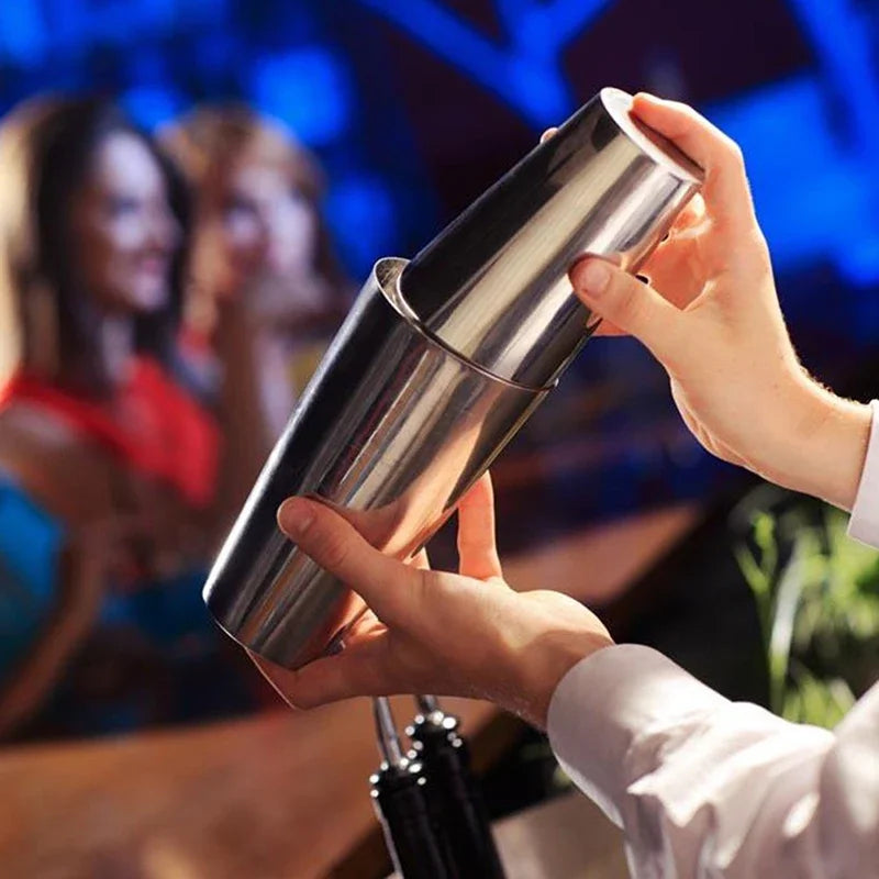 Boston Shaker Set – Professional Stainless Steel Cocktail Mixer & Bartender Kit