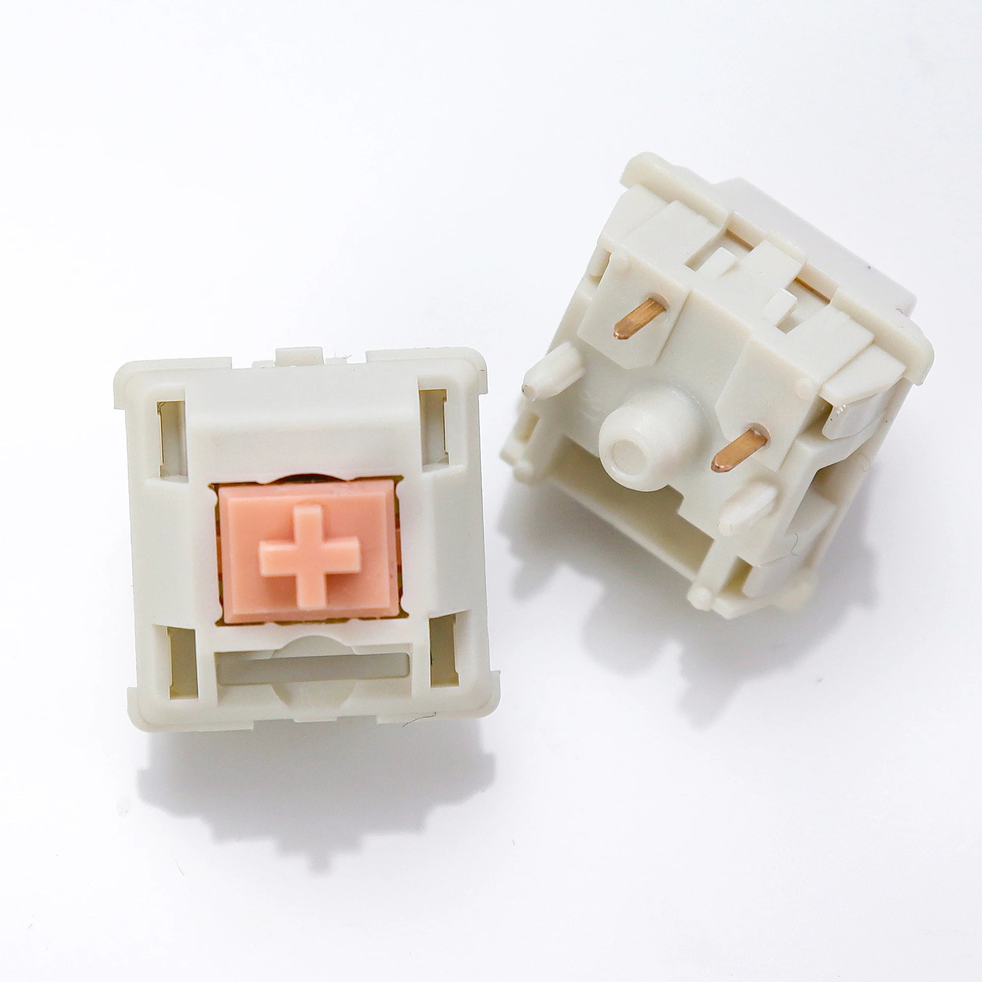 Tactile Mechanical Keyboard Switches 55g/62g/67g POM Creamy 5-Pin Hot-Swap (Pre-Lubed) – Custom Gaming DIY