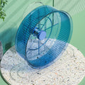 Widened Hamster Running Wheel with Double Bearings, Adjustable Height — 21 cm (8.3 in) Exercise Wheel for Djungarian & Small Rodents