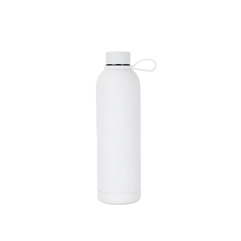 Personalized Stainless Steel Vacuum Water Bottle 17oz (500ml), Custom Name Laser Engraved Sports Tumbler
