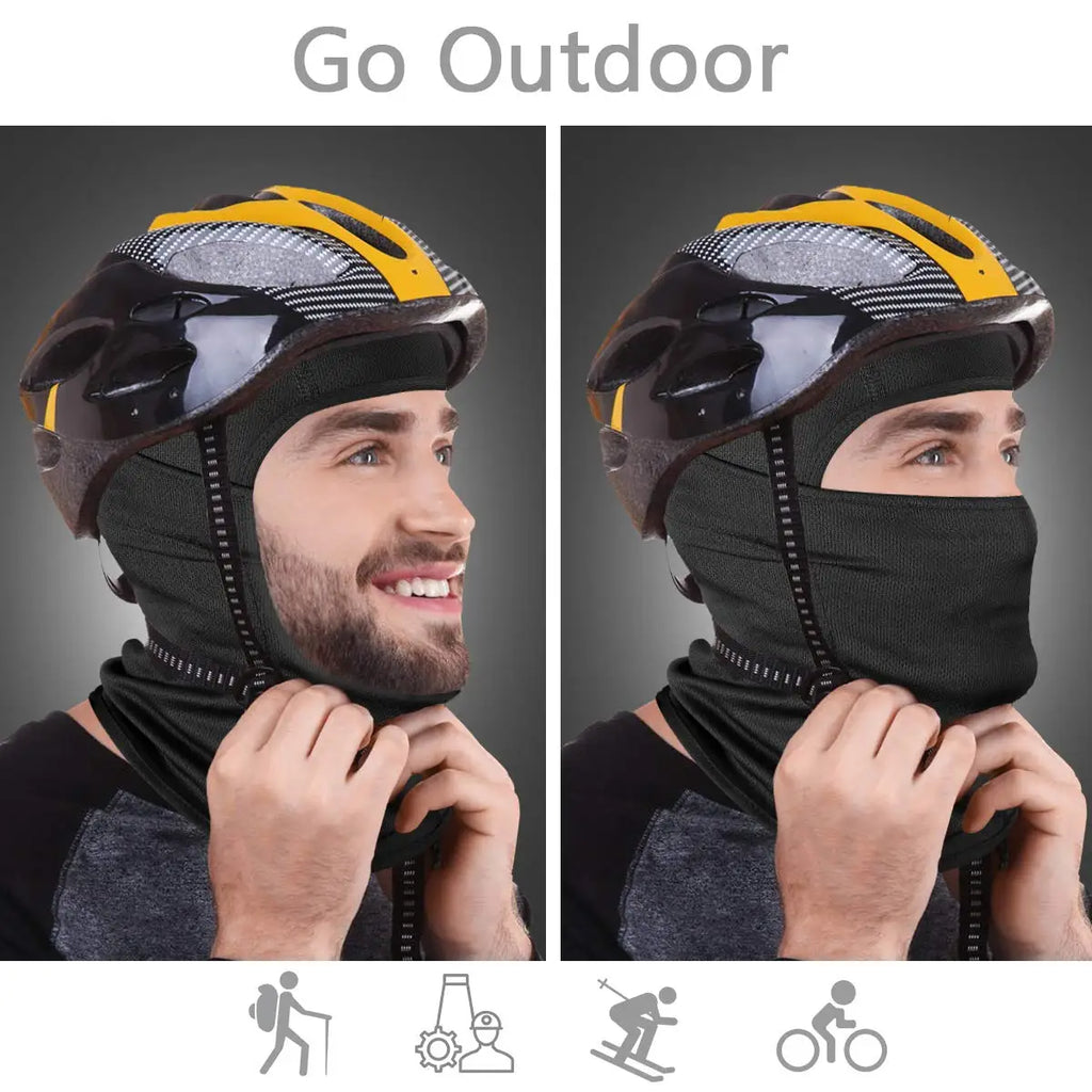 Balaclava Ski Mask - Breathable Full Face Cover for Men and Women, Windproof Neck Gaiter for Skiing & Outdoor Sports
