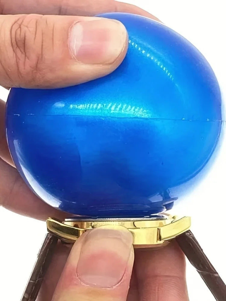 Rubber Ball Watch Back Case Opener - Non-Slip Rotating Back Cover Tool for Watch Repair
