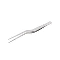 Stainless Steel Kitchen Tweezers & BBQ Tongs, Portable Food Clips — 1 or 3-Pack (14/16/20 cm | 5.5/6.3/7.9 in)