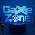 Neon Gamer 3D LED Night Light RGB – Gaming Table Lamp for Kids, Bedroom & Gamer Room