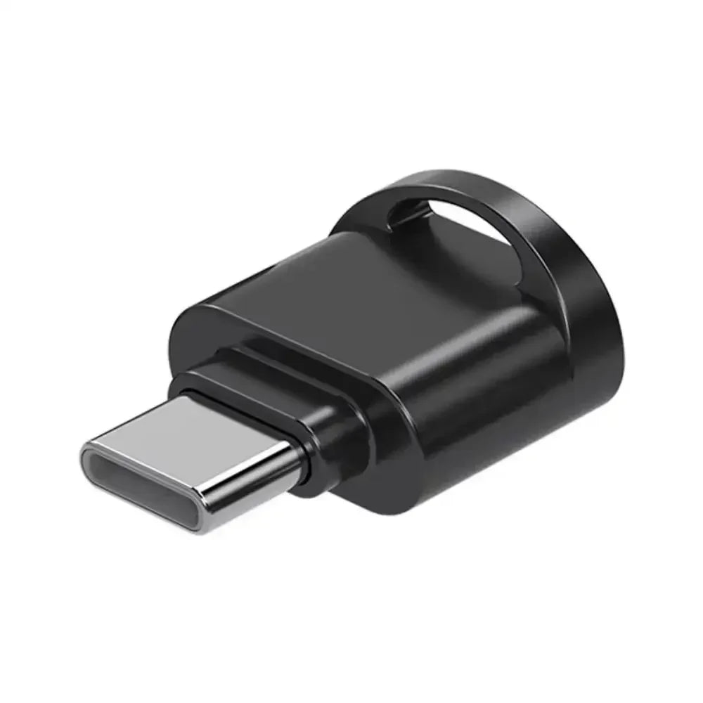 USB-C Card Reader for iPhone & iPad — TF (microSD) & SD OTG Adapter for Camera, Dashcam & Drone File Transfer