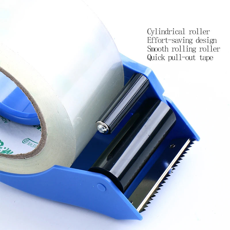 Manual Tape Dispenser for Wide Rolls 60/48 mm (2.36/1.89 in) - Packaging Tape Cutter & Holder