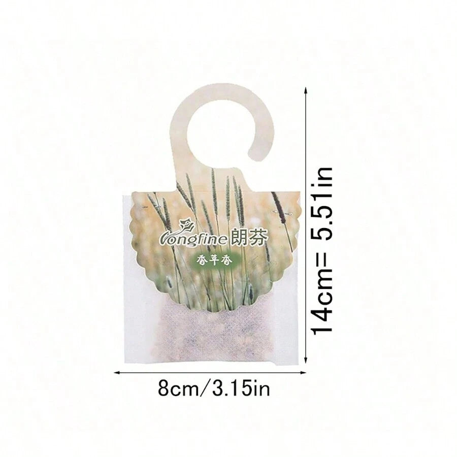 5/10-Pack Hanging Scented Sachets for Closet & Drawers — Long-Lasting Aromatherapy Air Freshener & Moth Repellent
