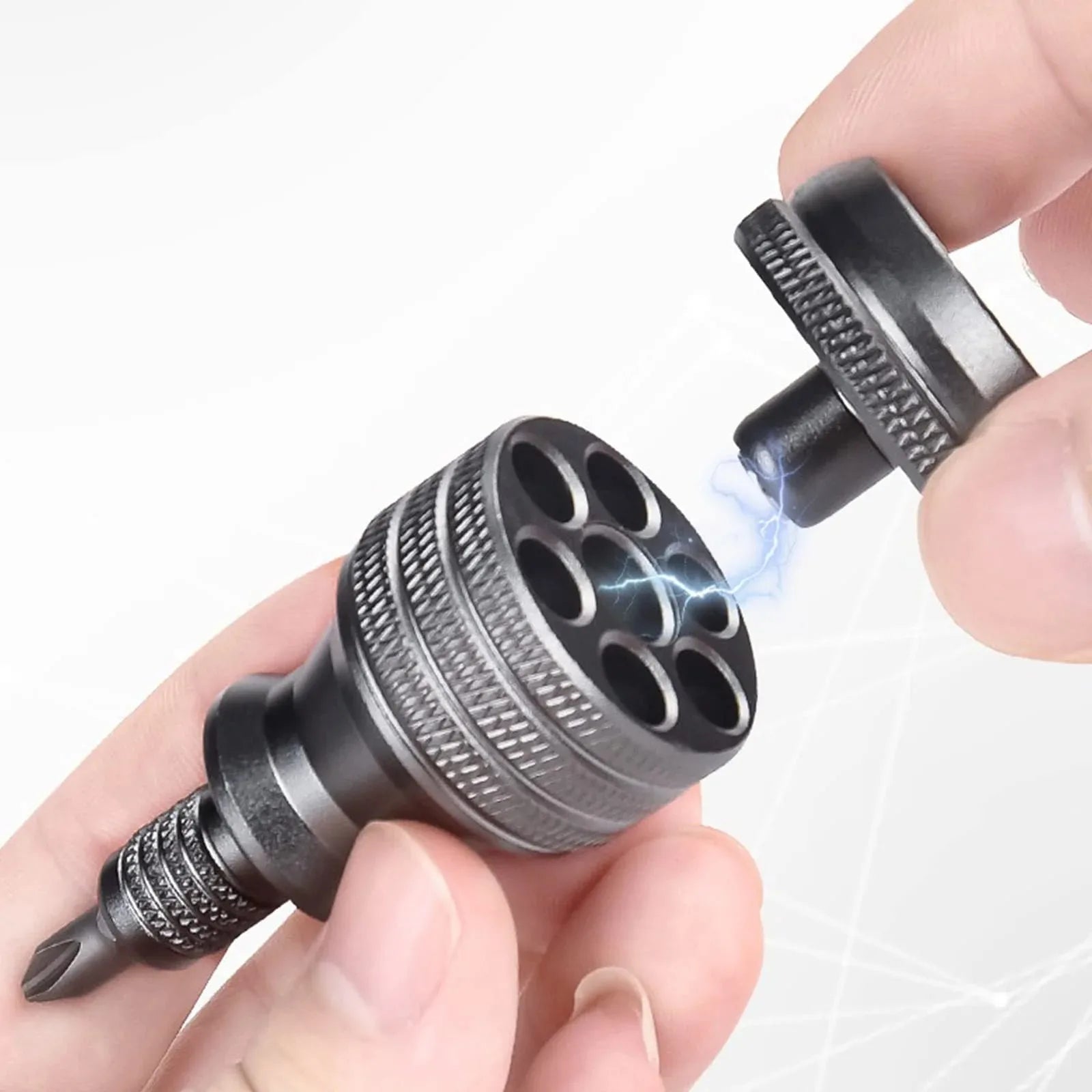 7-in-1 Mini Screwdriver Set - Precision EDC Pocket Repair Tool with Hardened Phillips, Slotted & Specialty Bits
