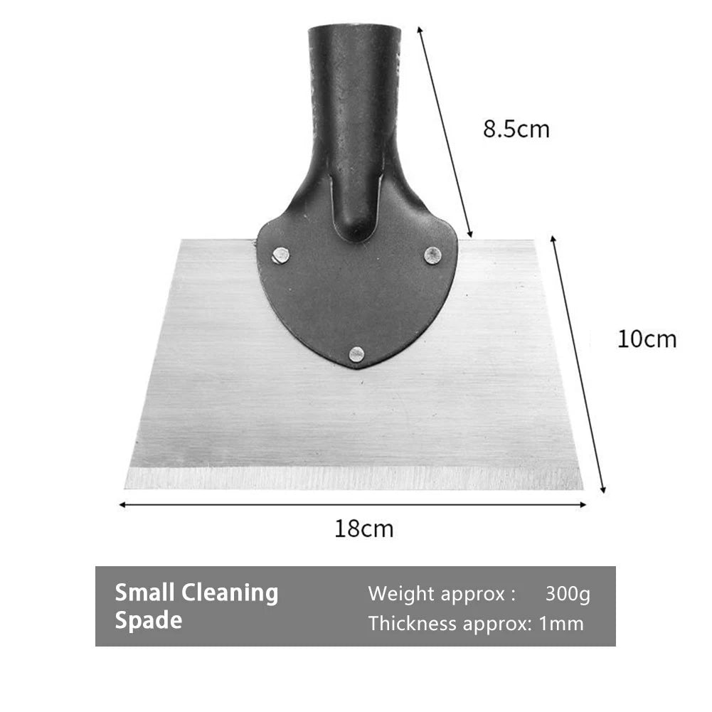 30 cm (11.8 in) Multifunctional Garden Shovel Manganese Steel Weed, Deicing & Planting Scraper
