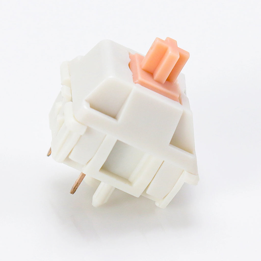 Tactile Mechanical Keyboard Switches 55g/62g/67g POM Creamy 5-Pin Hot-Swap (Pre-Lubed) – Custom Gaming DIY