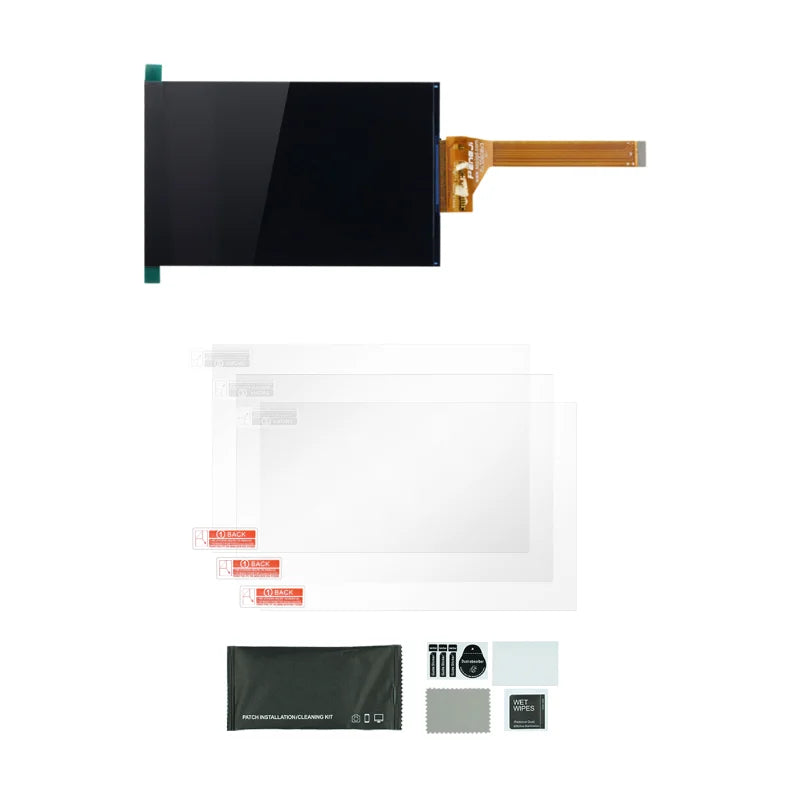 6.08-Inch (154 mm) 2K Mono LCD Screen 1620×2560 High-Transmittance Replacement for Resin 3D Printers — Firmware Update Required