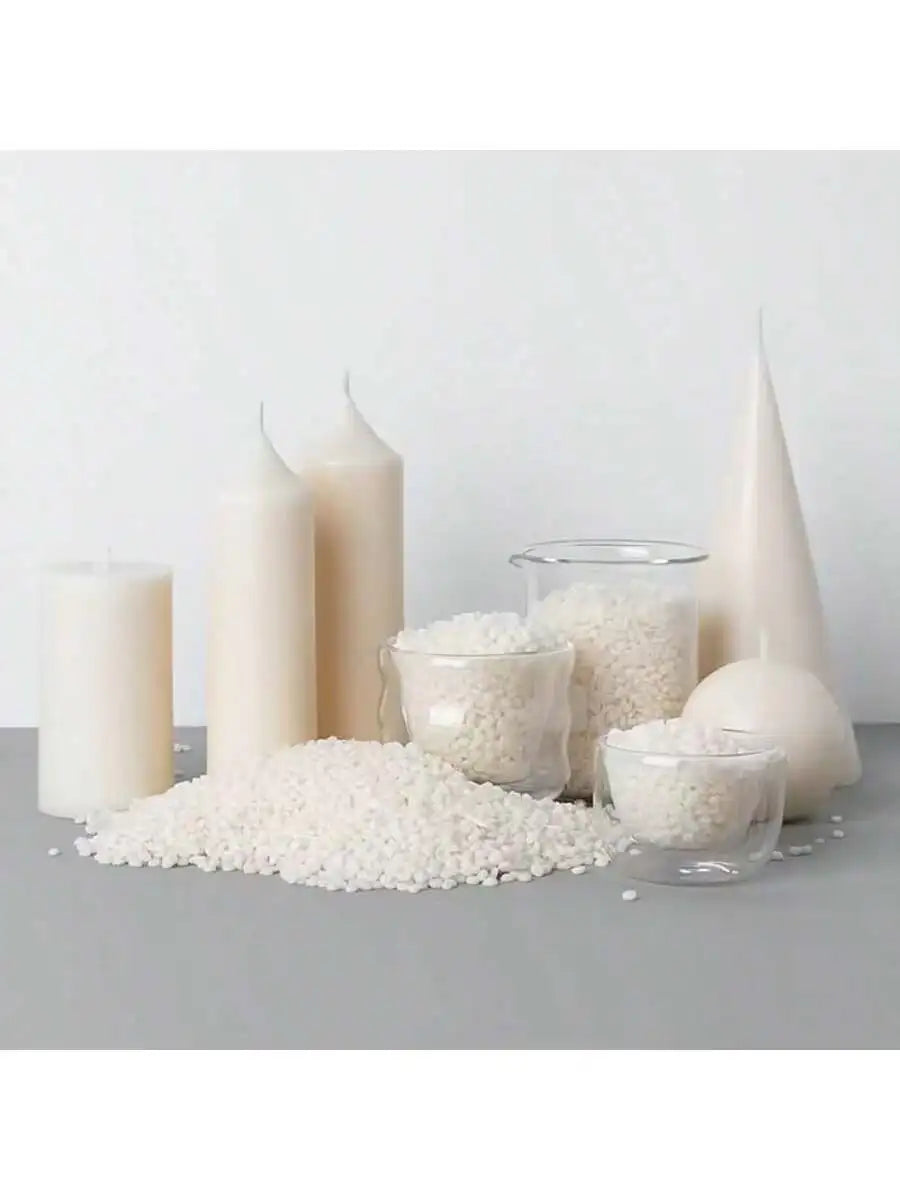 Natural Soy Wax Flakes & Granules for Candle Making – 50g–1000g (1.8–35.3 oz)