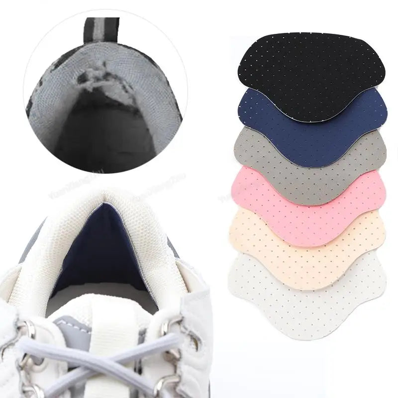 1 Pair Adhesive Heel Pads for Shoes Breathable Cushioned Heel Protectors for Sneakers Repair & Foot Care