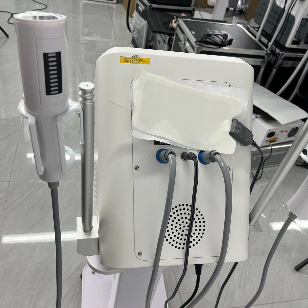 2-in-1 EMS + RF Body Sculpting Machine with 5D Massage Roller, Electromagnetic Muscle Stimulator for Fat Removal & Cellulite (Home & Salon)