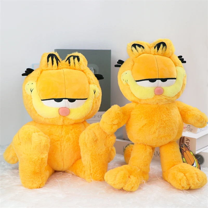 Kawaii Cartoon Cat & Dog Plush Toy - Soft PP Cotton Stuffed Animal Cute Peluche Gift for Kids
