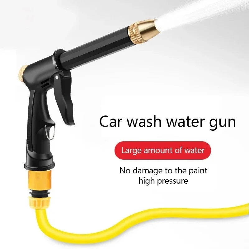 Portable High-Pressure Foam Water Gun Pressure Washer Hose Nozzle for Car Wash & Garden Watering