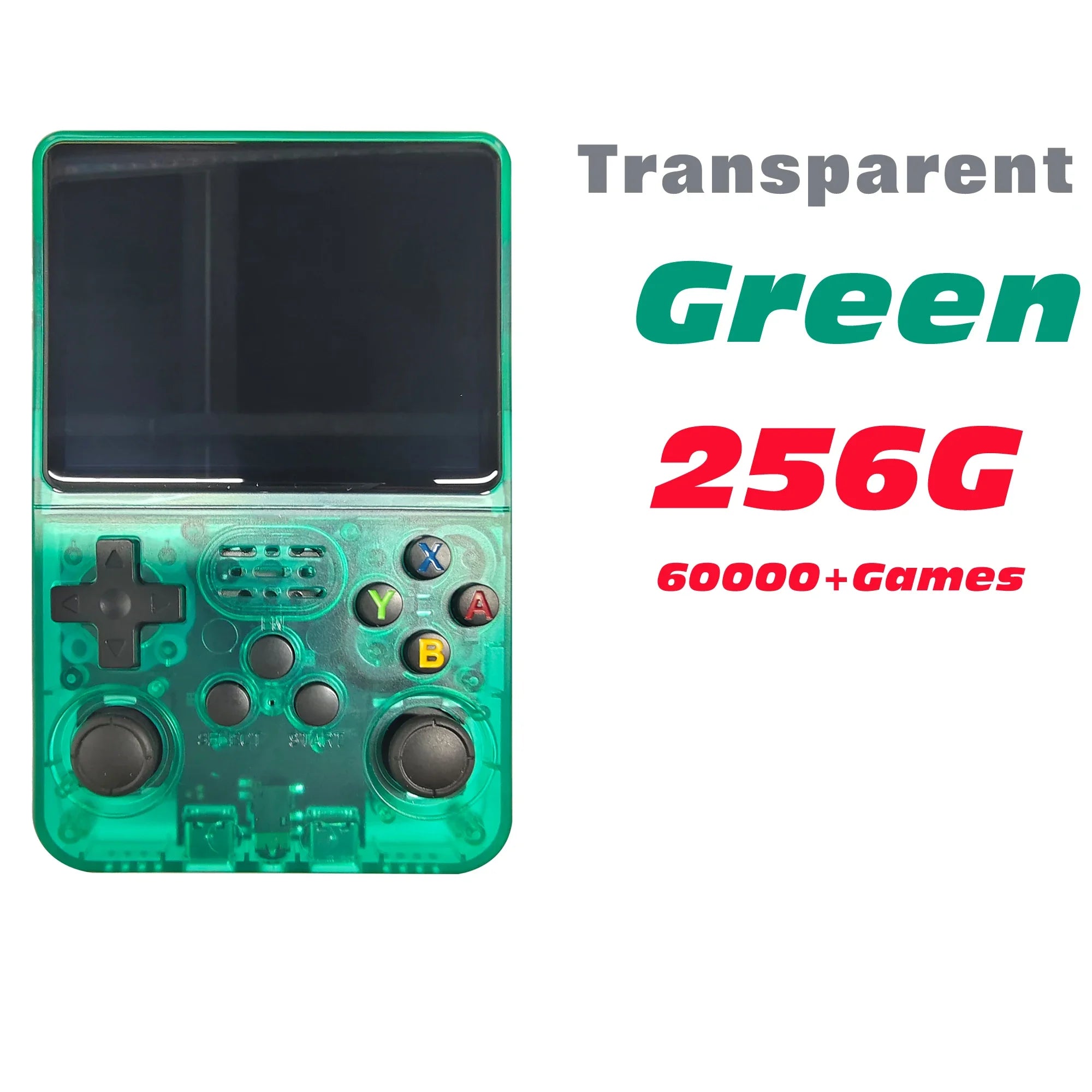Retro Handheld Game Console 3.5-Inch (89 mm) IPS Screen Linux Pocket Player 64GB/128GB/256GB Expandable to 1TB