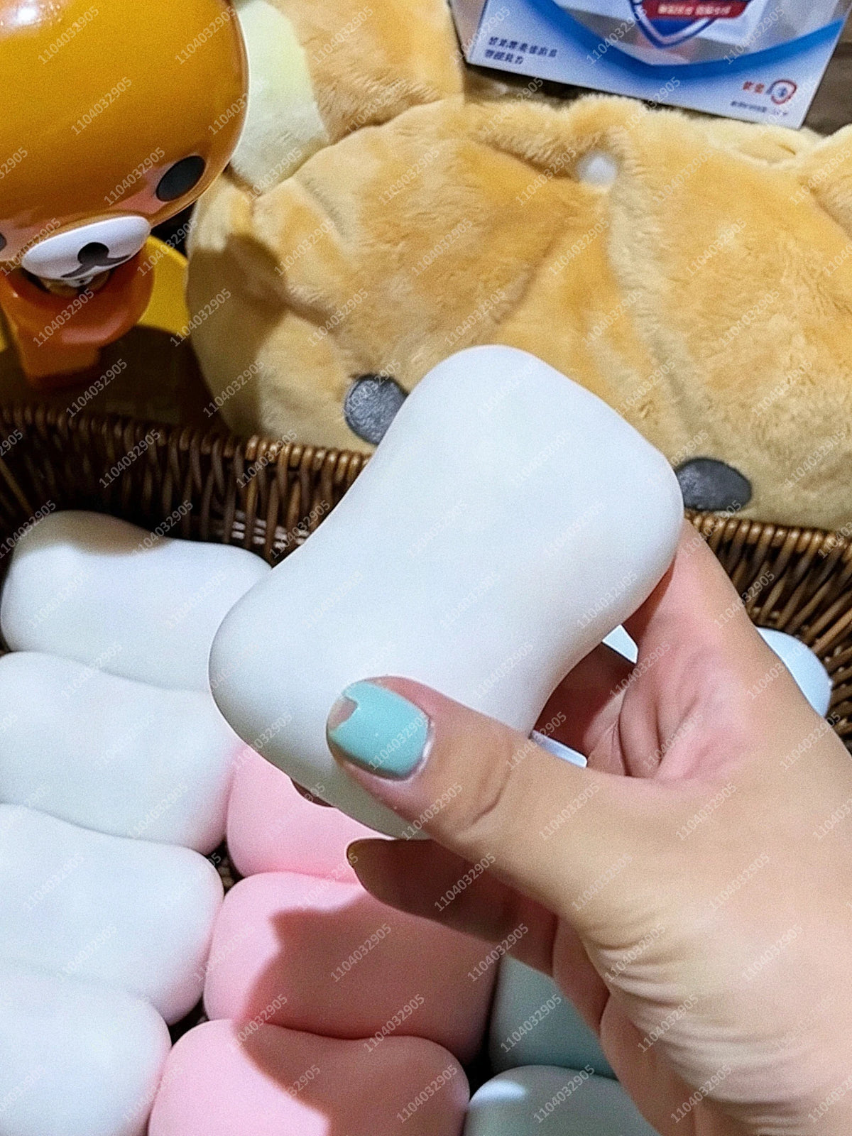 Crunchy Whipped Cream Squishy Stress Ball Moldable ASMR Fidget Toy for Adults