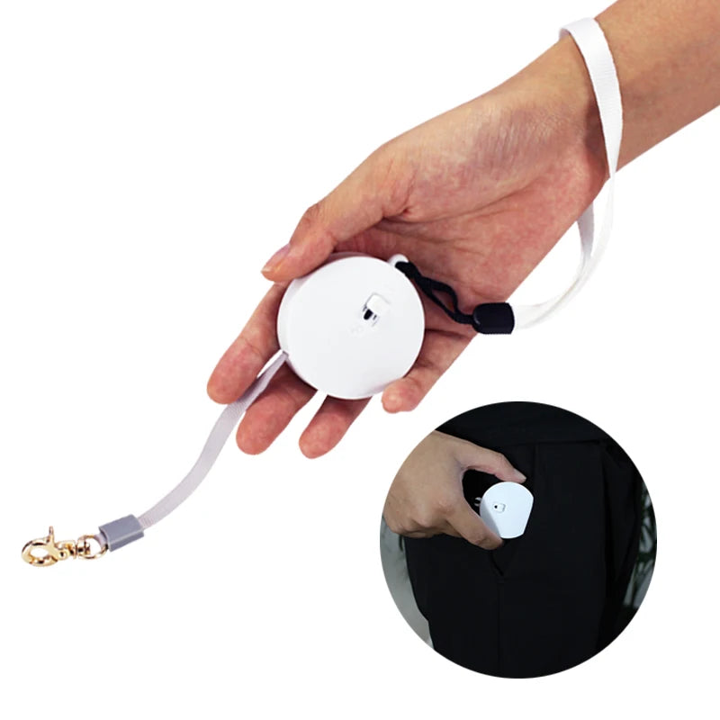 Retractable Pet Leash 2M (6.6ft) Automatic Dog & Cat Leash with Quick-Release
