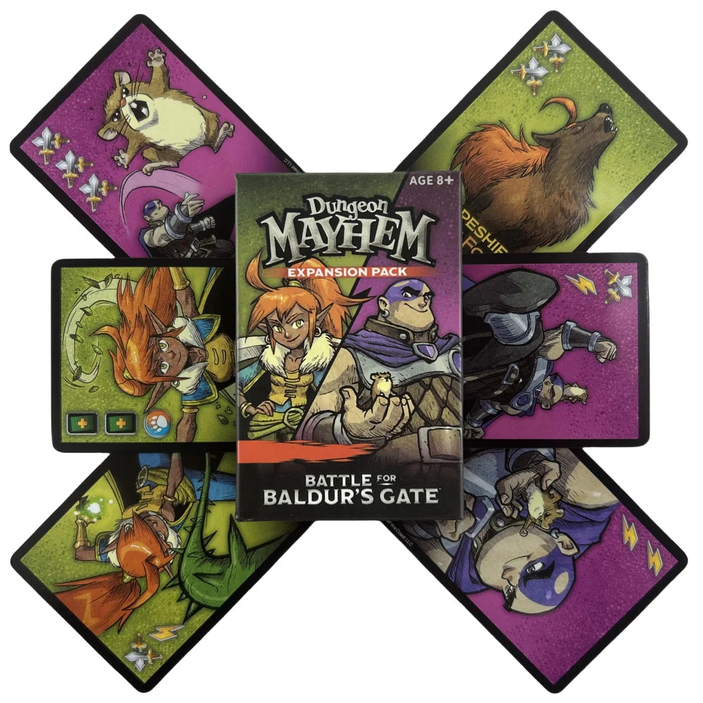 Dungeon Mayhem Card Game 3-Style Family Party Deck