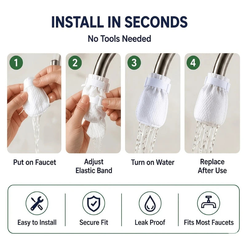 11-Piece Universal Faucet Aerator Filter Set view 6