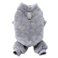 Warm Flannel Dog Jumpsuit XS-XL - Cozy Four-Leg Pet Coat for Small & Medium Dogs and Cats (Chihuahua, Yorkie)