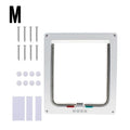 1-Pack Pet Door for Glass & Acrylic Panels — Two-Way Cat & Small Dog Flap