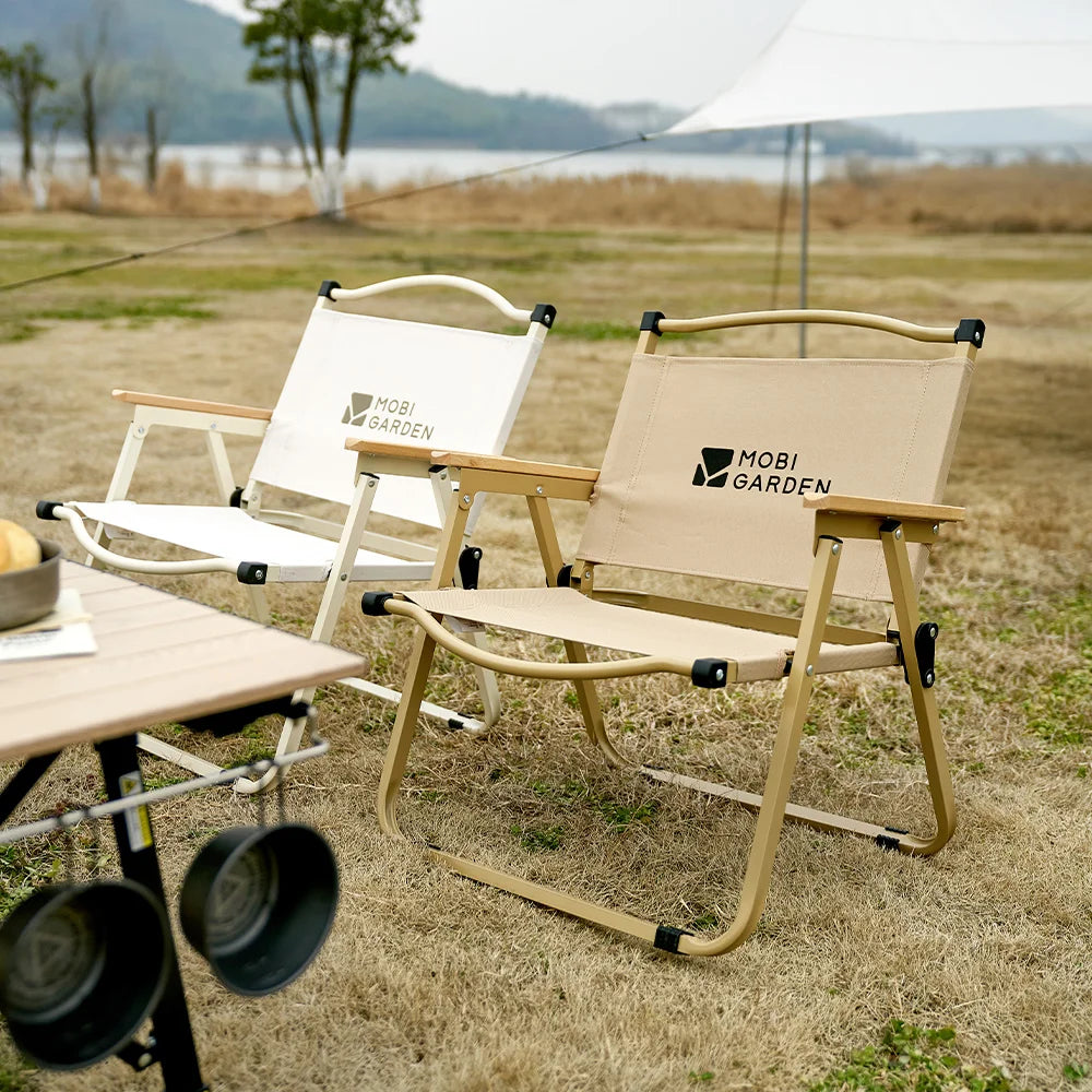 Folding Kermit Camping Chair – Portable Lightweight Carbon Steel Frame