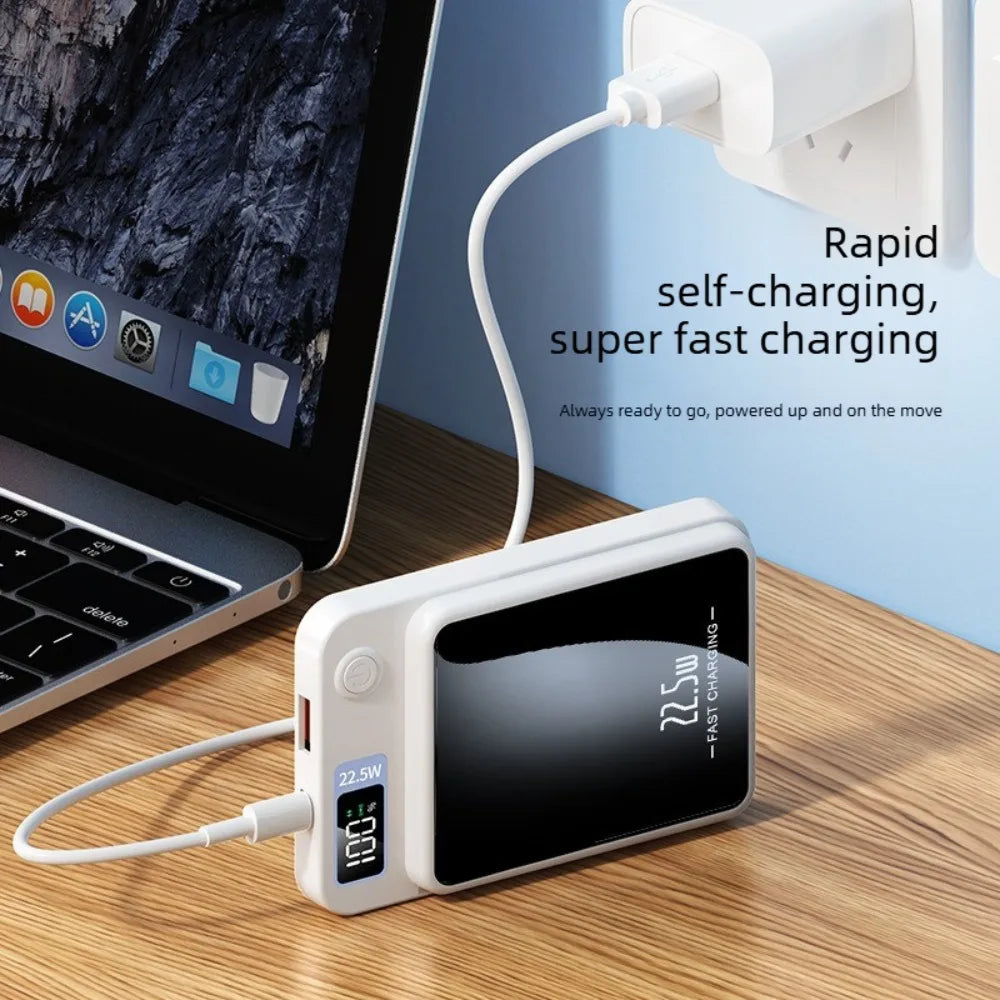 22.5W Magnetic Wireless Power Bank — 10,000/20,000mAh USB-C PD & QC with LED Display
