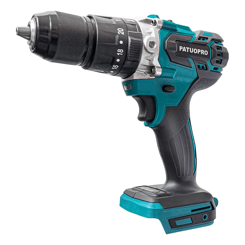 13mm (1/2") Brushless Cordless Impact Drill 20+3 Torque Settings 18V Battery Compatible 80 N.m